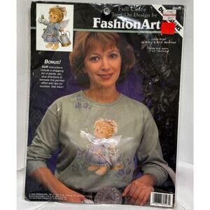 Vintage Dimensions #80523‎ Fashion Art Garden Angel Iron-On Transfer - New